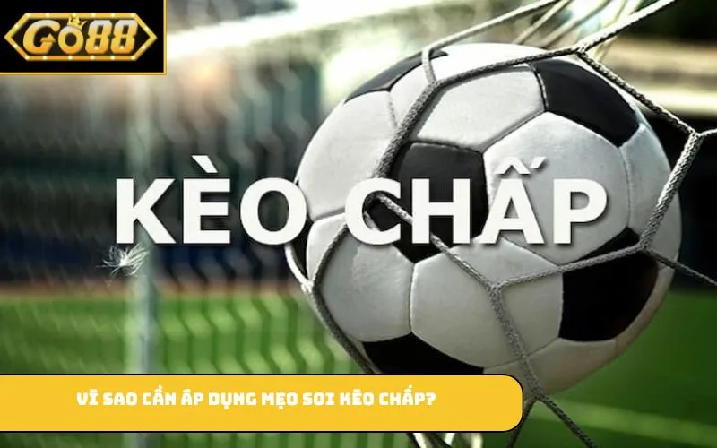 Vì sao cần áp dụng mẹo soi kèo chấp?